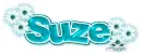 Suze Teal Blossom (white b/g)