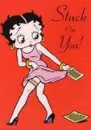 Betty Boop Stuck on you