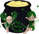 fairy and pot of gold