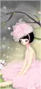 pink ballerina