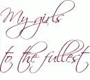My girls to the Fullest