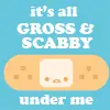Funny band aid icon