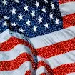 Glitter Flag