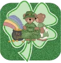 Happy St. Patricks Day bears 