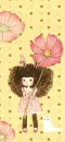 BUNNY GIRL WITH FLOWER