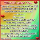 what if i ask you...