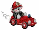 Fire Truck Teddy Bear