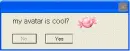 My avatar is cool?