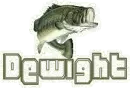 Dewight with bass fish