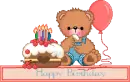 Cute Birthday Bear
