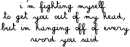 Fighting Myself