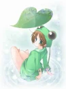 cute kawaii anime frog girl