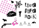 Live life rock