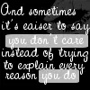 dont care