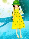 cute kawaii dreamy girl