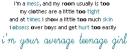 Average Teenage Girl