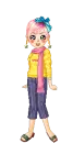 cute girl doll
