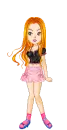 cute girl doll