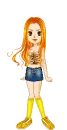 cute girl doll
