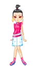 cute girl doll