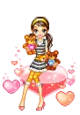 girl with bears