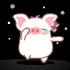 cute kawaii hey hey pig