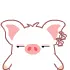 cute kawaii hey hey pig