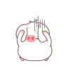 cute kawaii hey hey pig