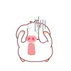 cute kawaii hey hey pig