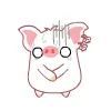 cute kawaii hey hey pig
