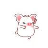 cute kawaii hey hey pig