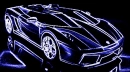 Lamborghini Blue