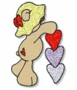 Little Teddy With Hearts
