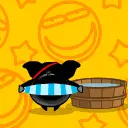 cute kawaii hey hey pig