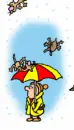 it's raining cats & dogs