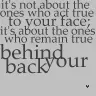 Behind Your Back