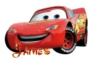 Disney Lighting McQueen with Name