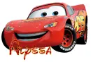 Disney Lighting McQueen with Name