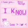 i love you even