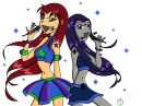 Two Girls Singing