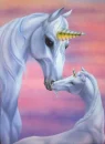 unicorn mom and baby