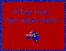 Aussie greeting