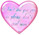 I don't steal your pics...