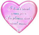 I don't steal your pics...