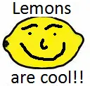 Lemons are cool