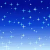 blue glitter