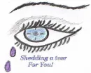 Shedding a tear for you!