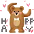 happy bear