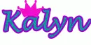 Kalyn glitter name