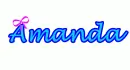 Amanda glitter name